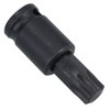 T55 Male Torx Star Impact Impacted Shallow Short Bit Socket