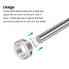 QUARKZMAN Split Wave Collar Set for 16 mm Shaft, 2