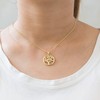 Philip Jones Gold Plated Tree of Life Necklace Created with