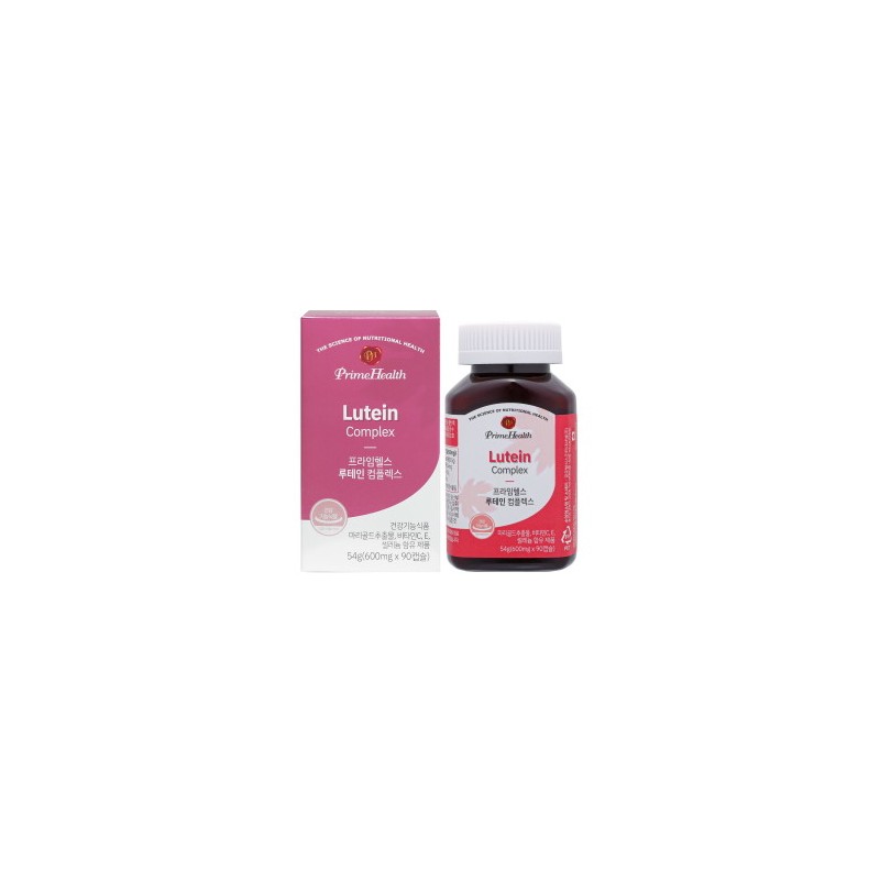 Prime Health Lutein Complex 600mg 90 Capsules (3 Month Supply)