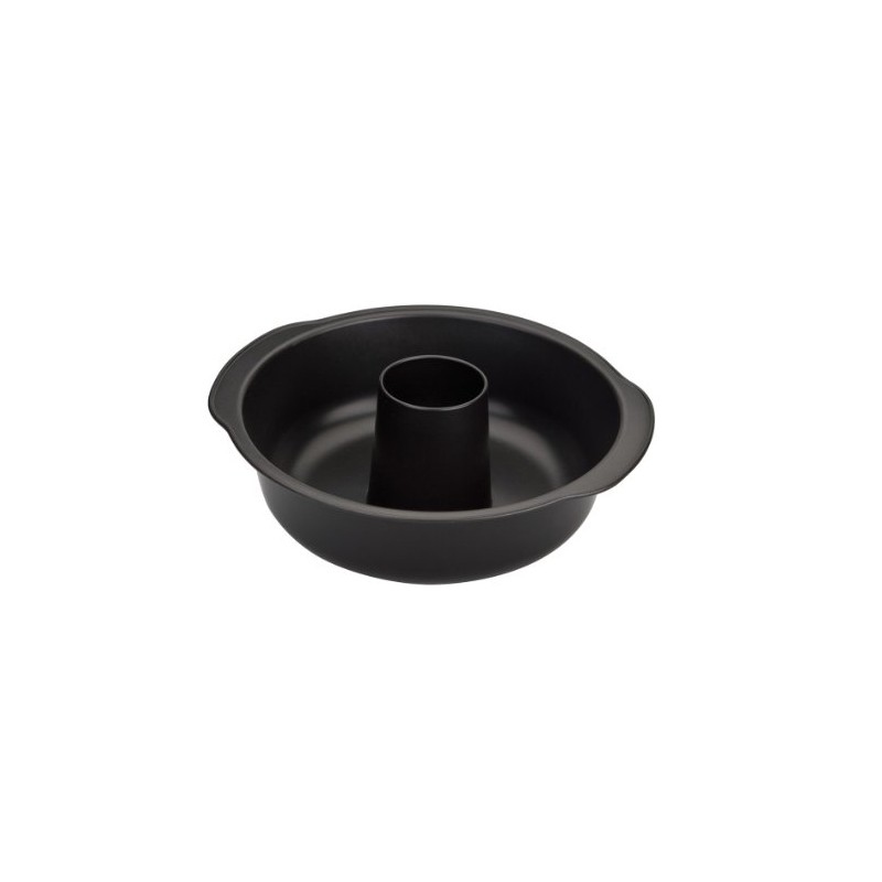 Ibili 821824 Savarin Mould 24 cm Non-Stick Stainless Steel Black