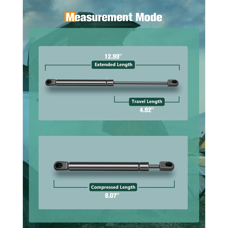 SCITOO C16-04464A Cs1300-30 13Inch 30Lbs/133N Window Glass Universal Gas Shock