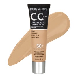 Dermablend Continuous Correction Tone-Evening CC Cream SPF 50+, 40N, 1 fl. oz. (Pack of 1)