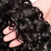 Hxxcoup Real Hair Wefts Blonde Human Hair Bundles Water Wave