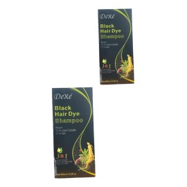 Shampoo Tinte Dexe Cabello Barba 2pzs