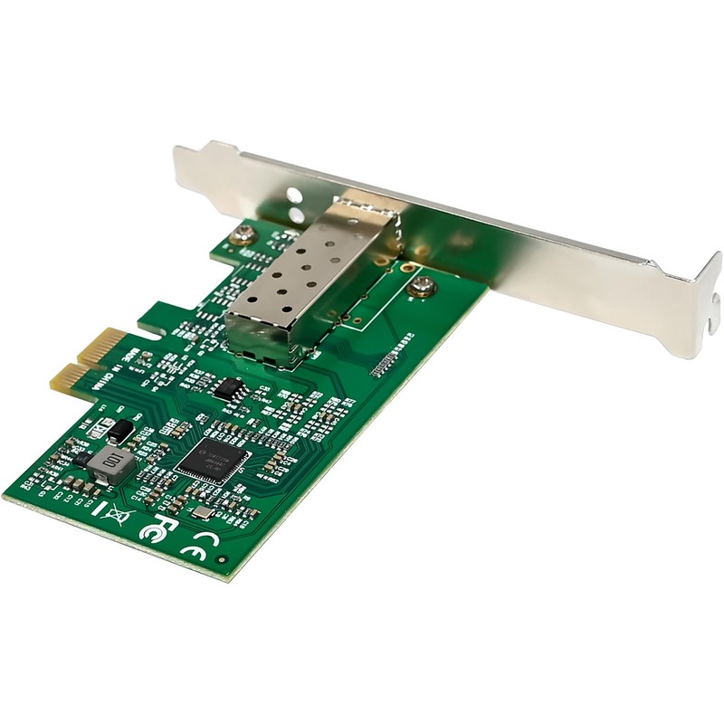 InLine Gigabit Network Card with 1x SFP Fiber, PCIe x1,