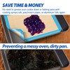 UBeesize 3 Pack Silicone Baking Mats, Non-Stick Oven Liners, Reusable