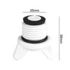 Sarini 12 Pack Threaded Adapters - 3/4 Inch Male Pipe