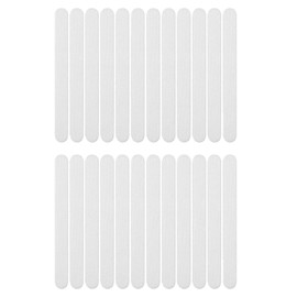 YOYIMONO Anti-Slip Tape Bathtub Anti-Slip Seal Transparent Anti-Slip Mat for Bathtubs Floors Stairs Babies Children Elderly People Fall Prevention Waterproof PEVA Material (24, Strip Shape)