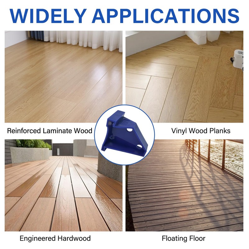 Socpuro 40 Pack Flooring Spacers, Laminate Wood Flooring Spacer Tool