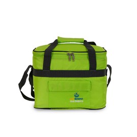 outdoorer Cool Butler 15 Cooling Bag with Outer Pocket, Foldable, Insulated Bag, Green