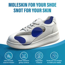 Blister Prevention Patches for Shoes – Pre-Cut Soft Adhesive Pads