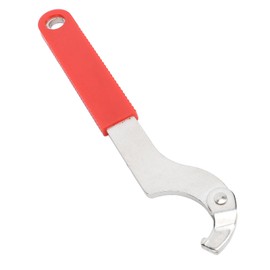 Ongwan Bicycle Hook Wrench, Hook Wrench, Bicycle Repair Spanner, Repair Wrench, Premium Material, Corrosion Resistant, Handle Stem, Flexible, Adjusting Bike Rear Shock, Ring Nut, Bicycle Crank Remover