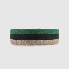 Lala 라라 트윙클 블랙그린 헤어밴드(LALAH199) Lala Twinkle Black Green Hairband (LALAH199)