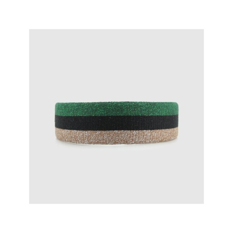Lala 라라 트윙클 블랙그린 헤어밴드(LALAH199) Lala Twinkle Black Green Hairband