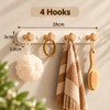 No-Drill Wall Coat Rack for Clothes & Bags – Carbon