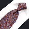 S&W SHLAX&WING Men's Necktie, Assorted Stripes, Plain, Dots, 57.9 inches
