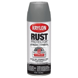 Krylon K06901807 Rust Protector and Preventative Enamels Gloss, Smoke Gray