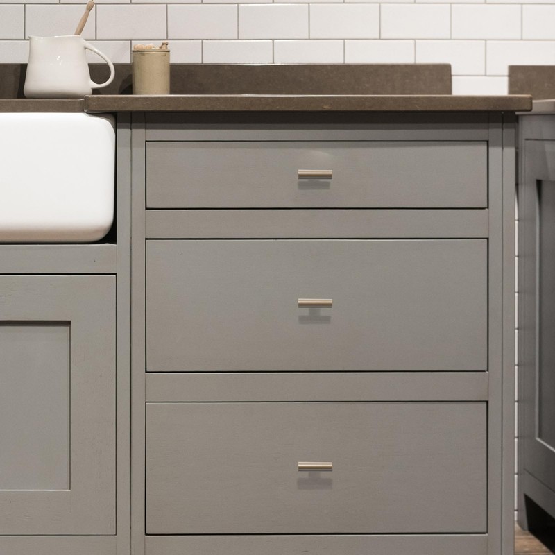 Design House T-Pull Cabinet Knob, 10-Pack, 1-1/2-Inch Modern Kitchen Handles