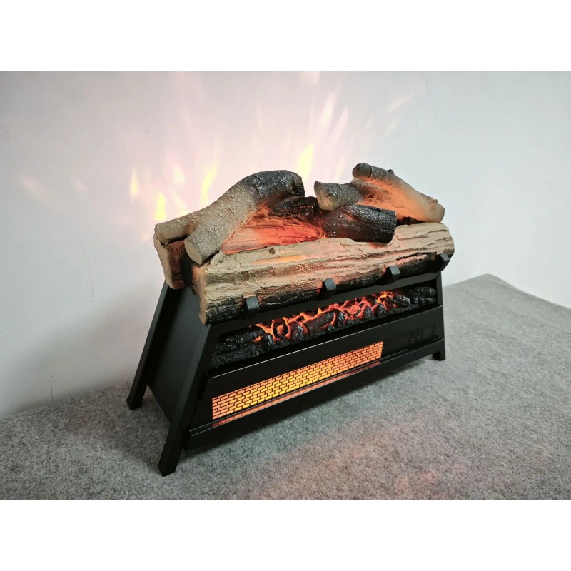 Electric Fireplace Insert 23-Inch With 3D Log Set Infrared Heater
