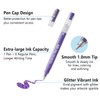 Xipan Jumbo Glitter Gel Pens Set of 12, Shimmer Sparkle