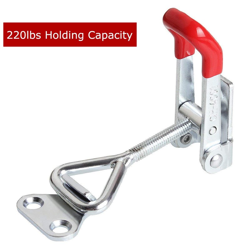 Gasea 6 Packs Adjustable Toggle Clamps, 100KG/ 220lbs Holding Capactity