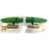 Hubbell SERIES 16 SINGLE  (CAMLOCK) HBL300 Green Male Female Pair 6G-2/0