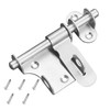 Zythrem Garden Gate Lock Door Bolt Door Lock Stainless Steel