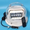 White Handheld Led Search Light 8 Inch 50W 360 Degrees