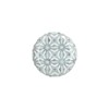 Tognana Teal Dessert Plate, 20 cm, Made in Italy, Light