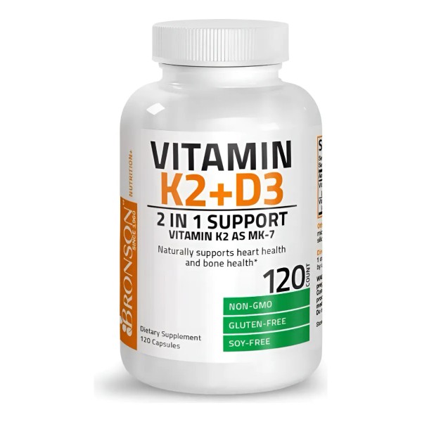 Vitamina K2 90mcg + D3 5000iu 2 En 1 Deal