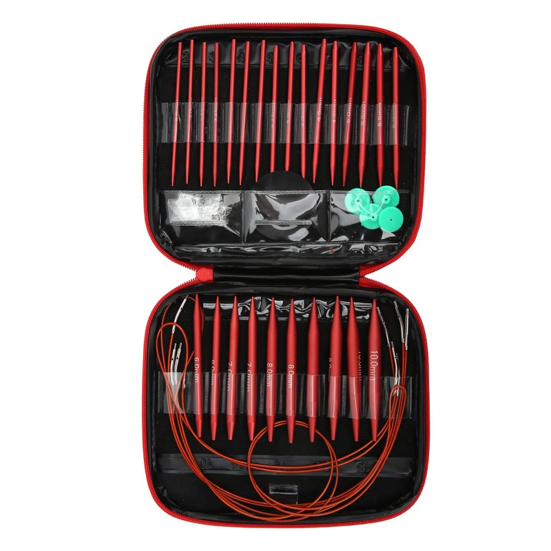 Cocoarm Circular Knitting Needles, Knitting Needle Set, Removable, Interchangeable, with