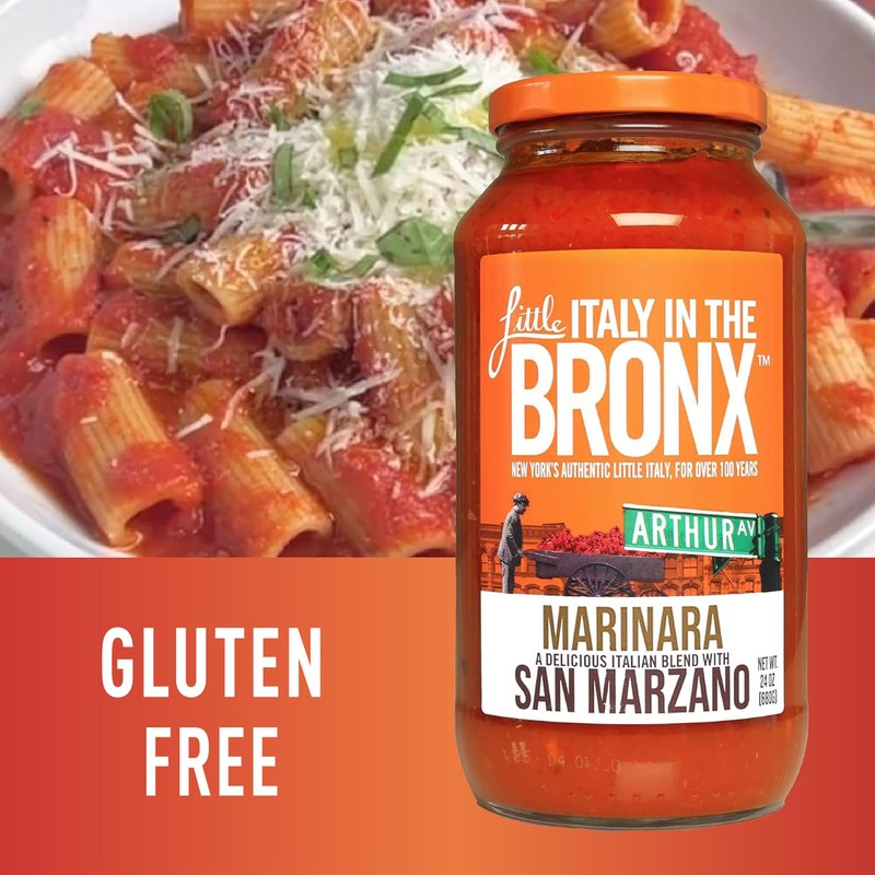 Little Italy in the Bronx Marinara Sauce - Pasta Sauce,