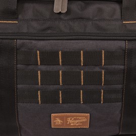 ORIGINAL PENGUIN Weekender Duffel Luggage Bag for Men, Black, One Size