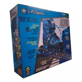 L.A. Patines En Línea Azules L.a. Sports Cruiser Talla 21.5-23.5