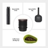Silicone Coffee Grinder Hopper Bellow with Spray Bottle and Dosing