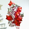 18" Star Foil Mylar Balloons - Party Decorations, Silver, 10
