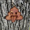 HipFlaskPlus Poop - Cedar Ornament