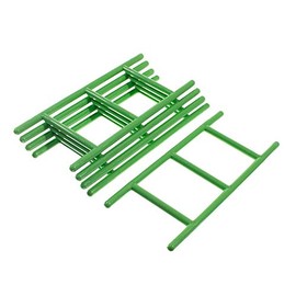 Green, 5 Pack, Paracord Ladder Winder - Holds Up to 100 Feet of Cord - Compact and Perfect for Organizing