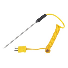 sourcing map K Type Surface Thermocouple Probe 3x150mm Handheld Needle Tip Temperature Sensor -50 to 1200°C(-58 to 2192°F)