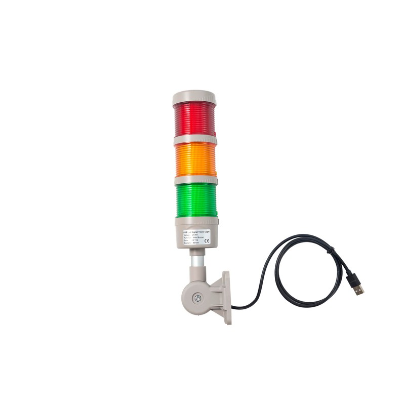 ANDONT USB Stack LED Andon Tower Lights with Buzzer, Industrial