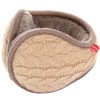 LerBen® Winter Earmuff Woolen Yarn Cable Knit Adjustable Wrap around
