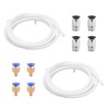BTtime PTFE Teflon Tube 2M Inner Diameter x 4mm OD