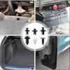 100pcs Car Rivets Car Clips Push Rivets Plastic Rivets Car