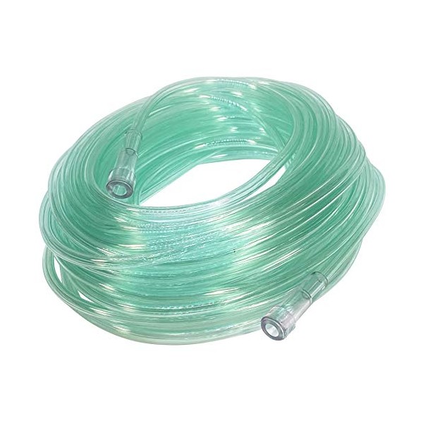 Westmed #0042 40' Green Kink Resistant Oxygen Supply Tubing - Pack of 5