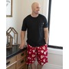 Lazy One Pajama Shorts for Men, Men's Pajama Bottoms, Sleepwear,