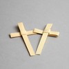 Mini Palm Crosses – Pack of 50 Handmade Dried Palm