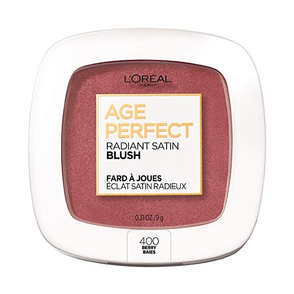 L'Oreal Paris Age Perfect Radiant Satin Blush with Camellia Oil,