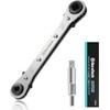 DURATECH 4 IN 1 HVAC Service Wrench, 3/16", 1/4", 5/16",