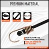 20 Pack Heavy Duty Small Bungee Cords with Hooks Cord